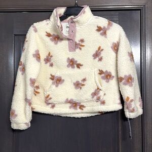 OshKosh B'gosh NWT Girl Sherpa‎ Pullover 10